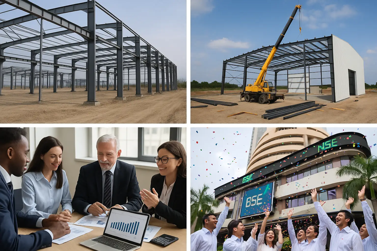 M&B Engineering pre-engineered steel structure with financial results presentation — Q1 2025 investor update